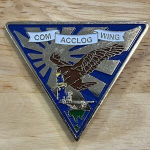 Challenge Coin US Navy Airborne Command & Control Logistics Wing (ACCLOGWING)